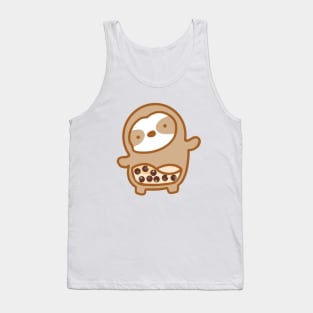 Cute Boba Sloth Tank Top